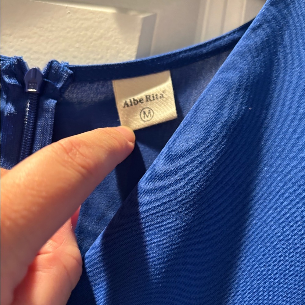 Abe Rita Blue Dress